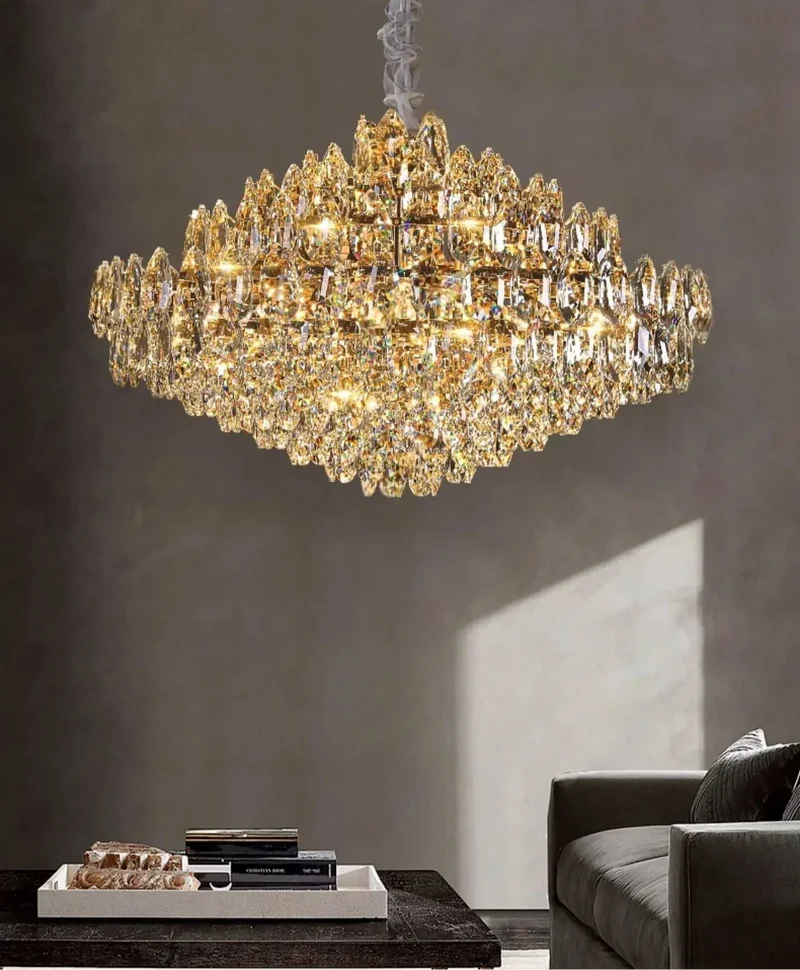 Lustre Haut de Gamme en Verre