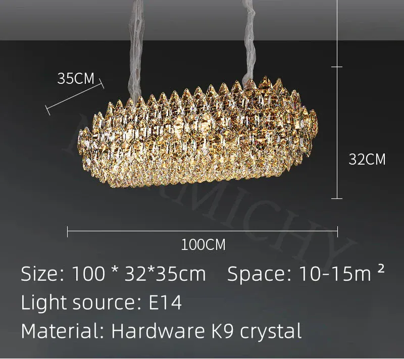 Lustre Haut de Gamme en Verre