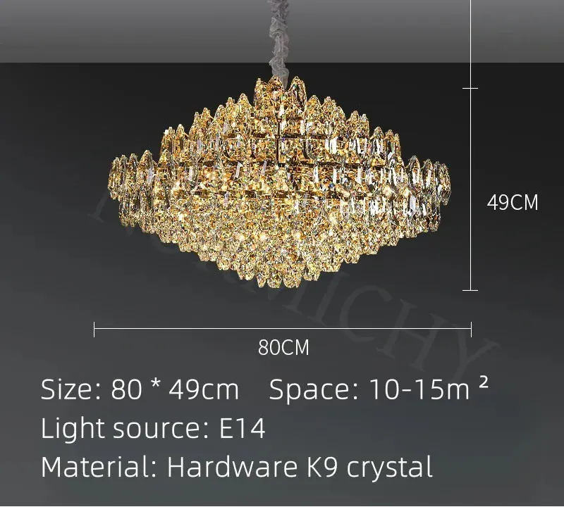 Lustre Haut de Gamme en Verre