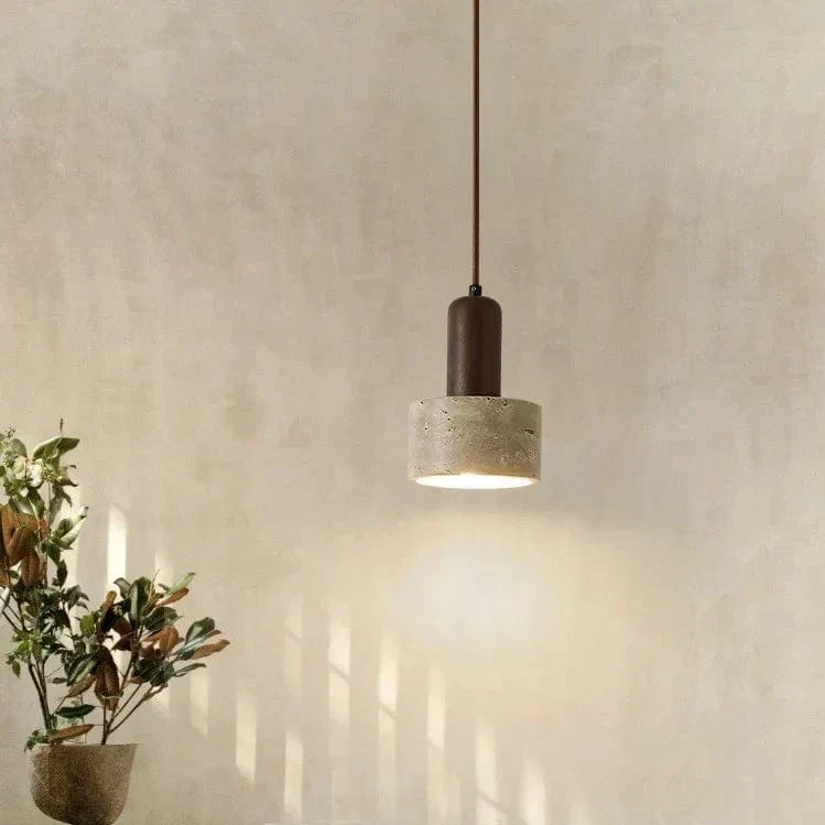 Lampe de Chevet Suspendue Pierre