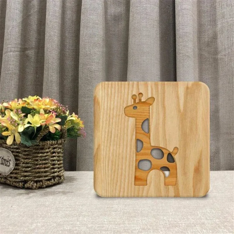 Lampe de Chevet Enfant Girafe Light
