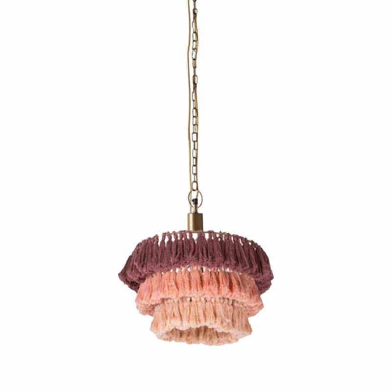 Lampe de Chevet Suspendu Pompom Cozy