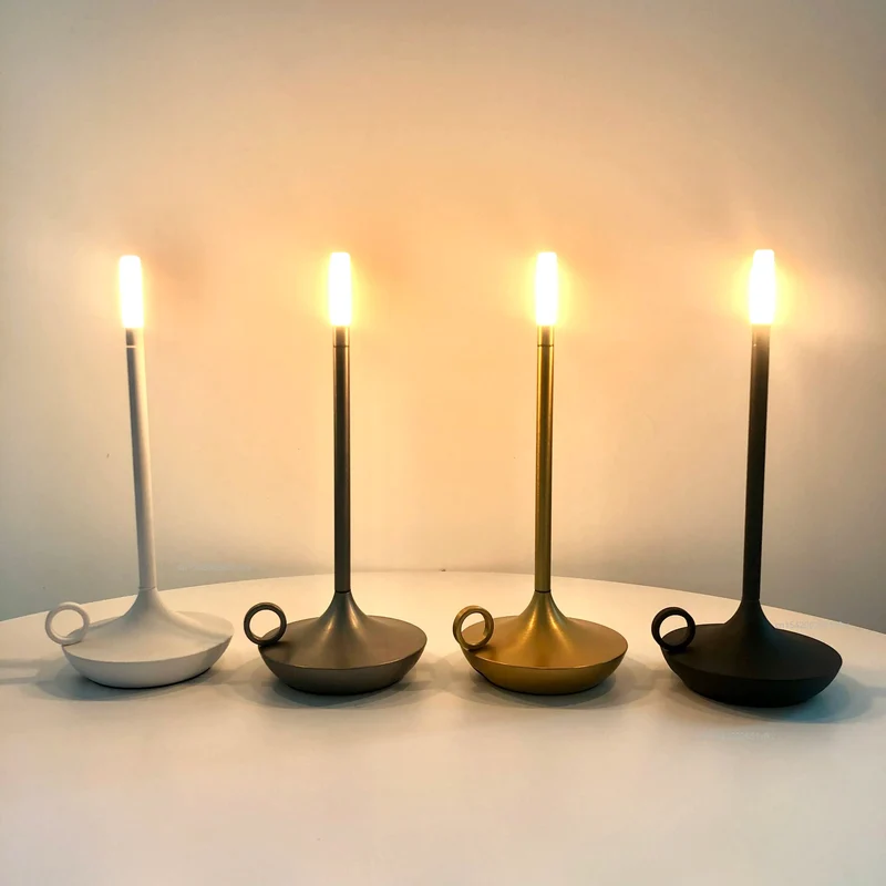 Lampe de Chevet Chandelle Brillante