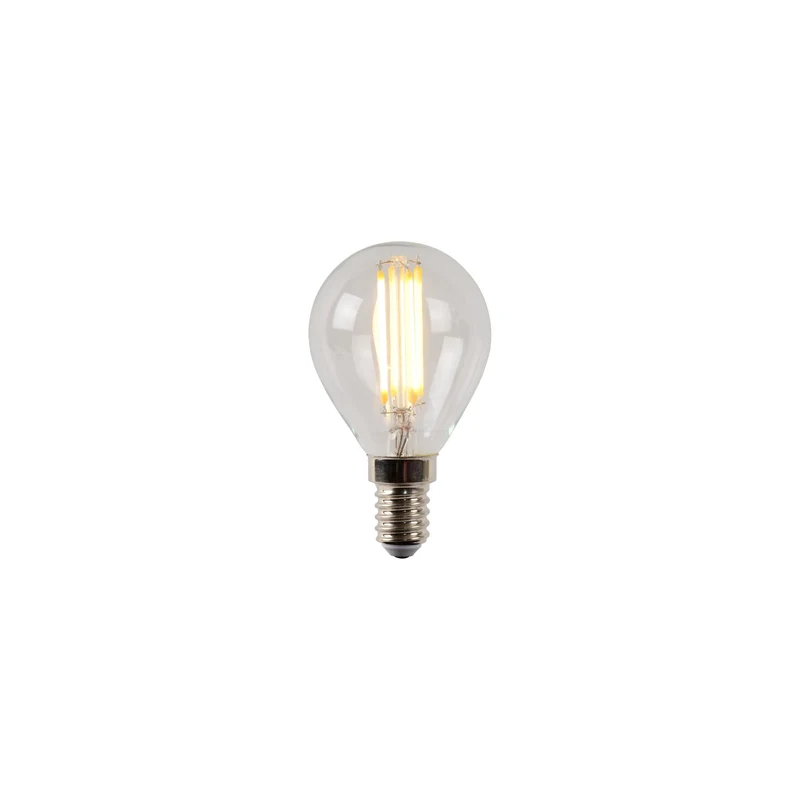 Lucide LED Filament Bulb E14 P45 Clear - 400lm 2700K - Dimmable