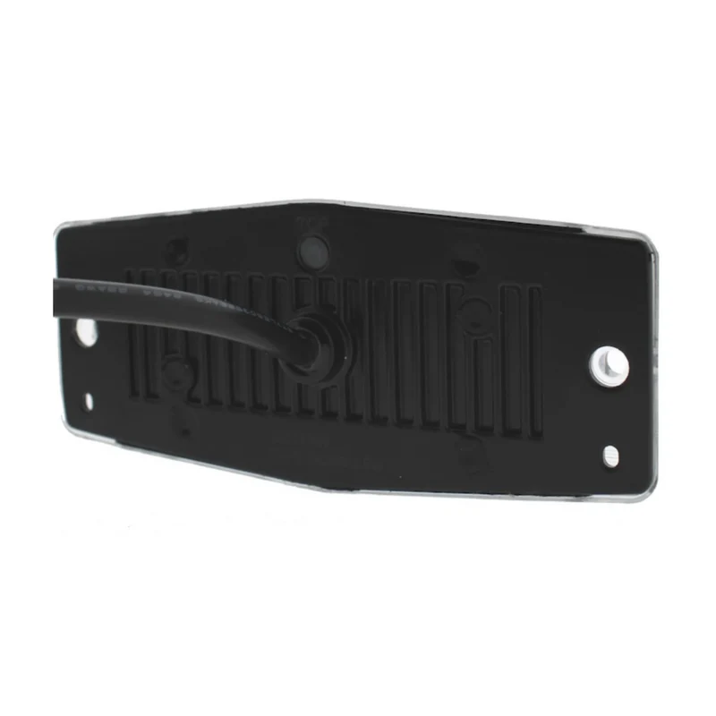 Lampe LED à double brûleur avec lumière stroboscopique intégrée / lentille fumée foncée