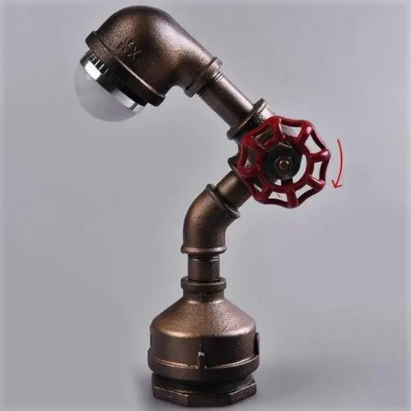 Petite Lampe Industrielle De Bureau