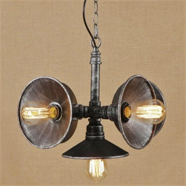 Suspension Industrielle 5 Lampes