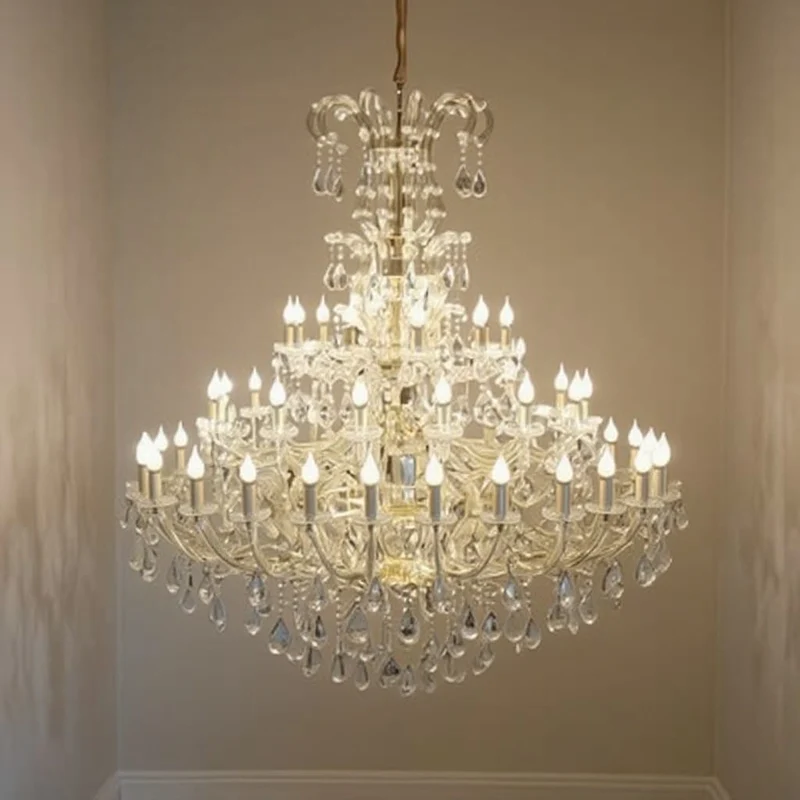 Lustre en Verre pour Haut Plafond - 150x180