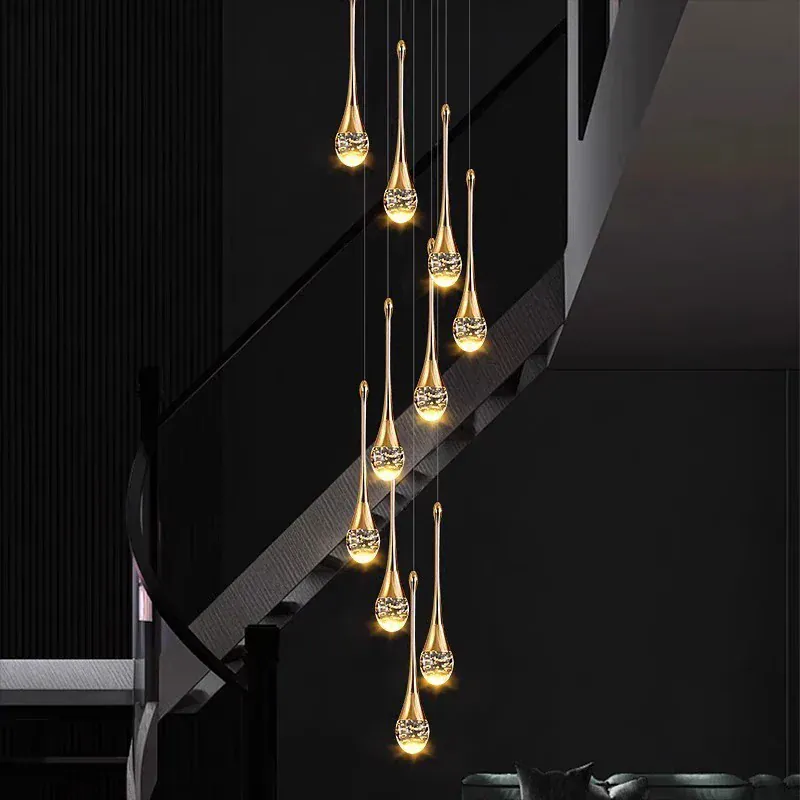 Grande suspension pour haut plafond