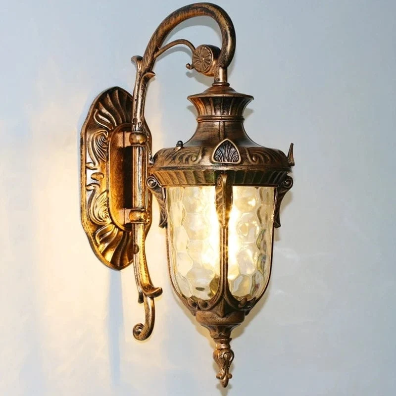 Lanterne Exterieure Murale Bronze