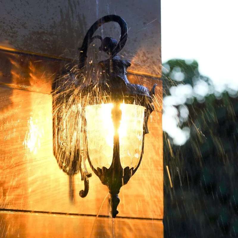 Lanterne Exterieure Murale Bronze
