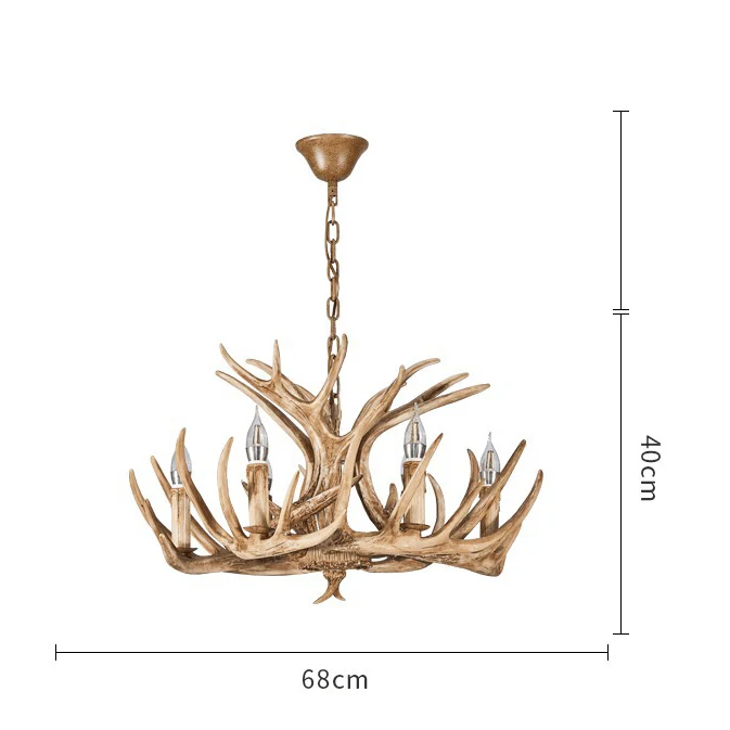 Lustre Geant en Bois