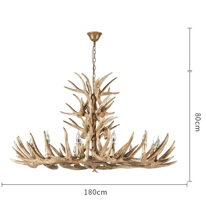 Lustre Geant en Bois