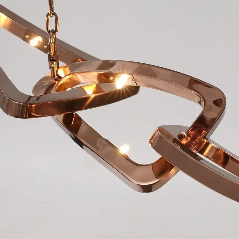 Suspension Cuivre Design Salle A Manger