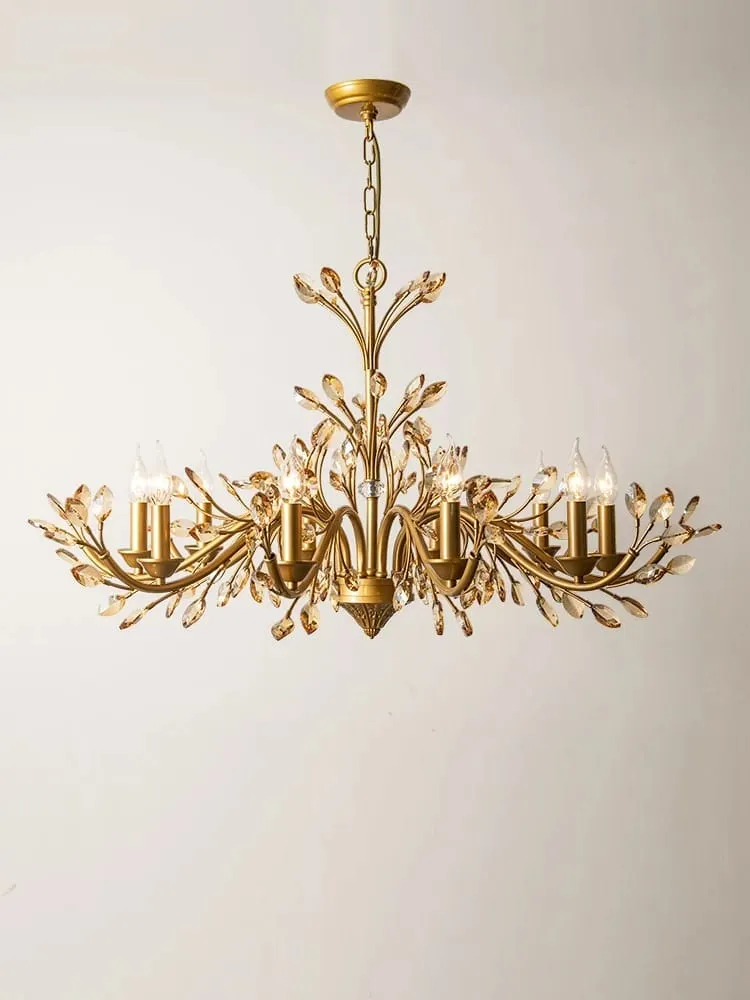 Lustre laiton style baroque