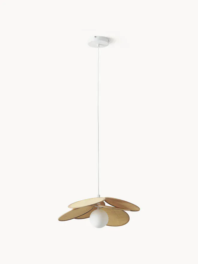 Lampe Suspension fibres naturelles