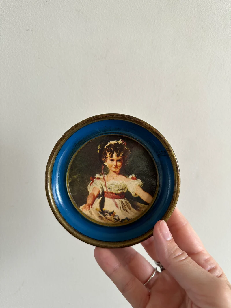 Miniatures encadrées oeuvres classiques années 70