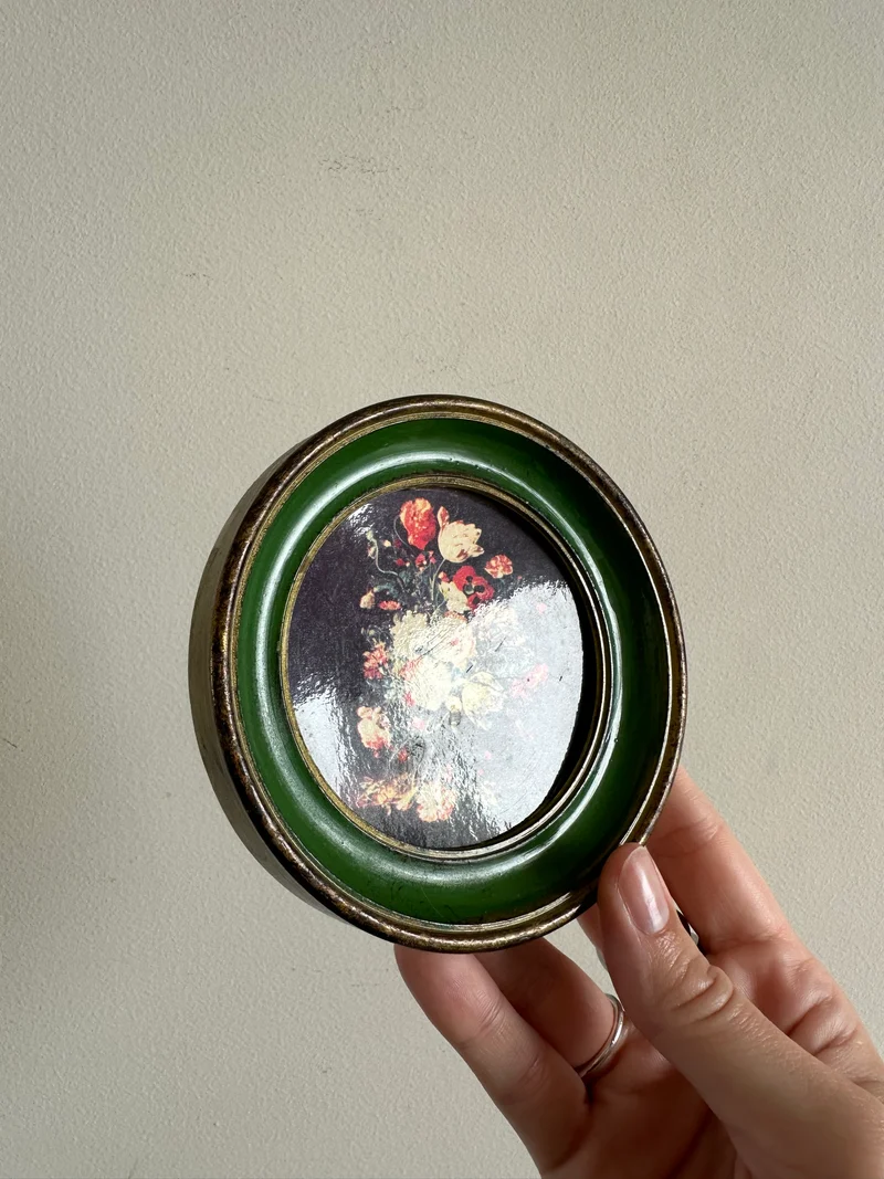 Miniatures encadrées oeuvres classiques années 70