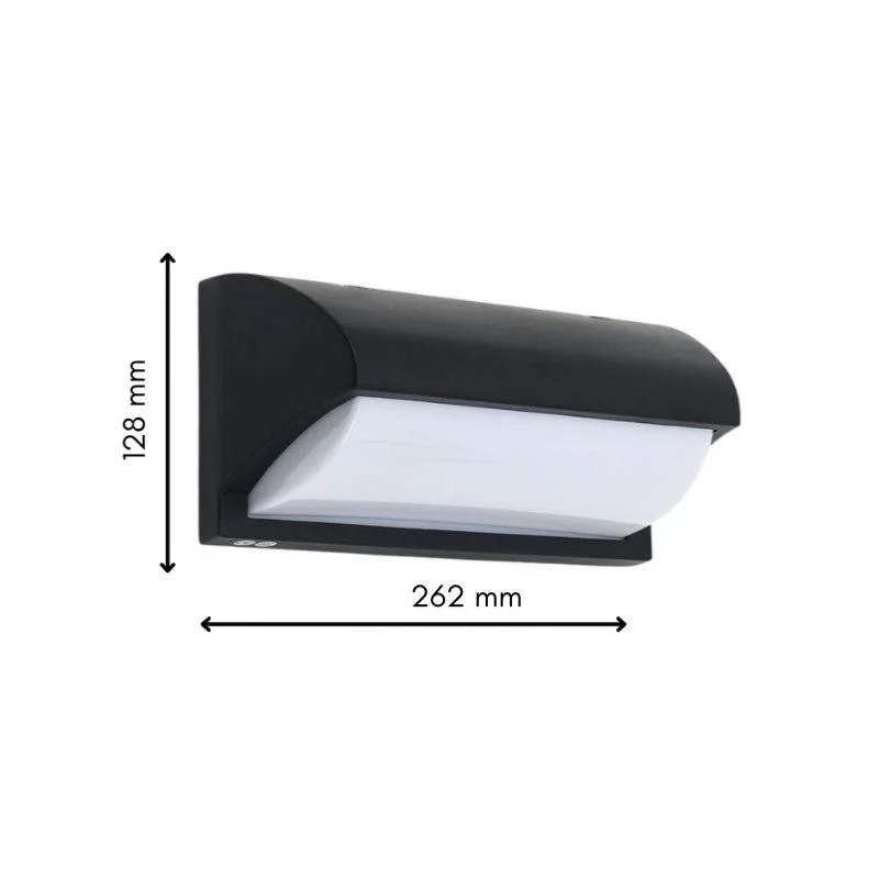 Applique Murale LED 30W Noire IP65