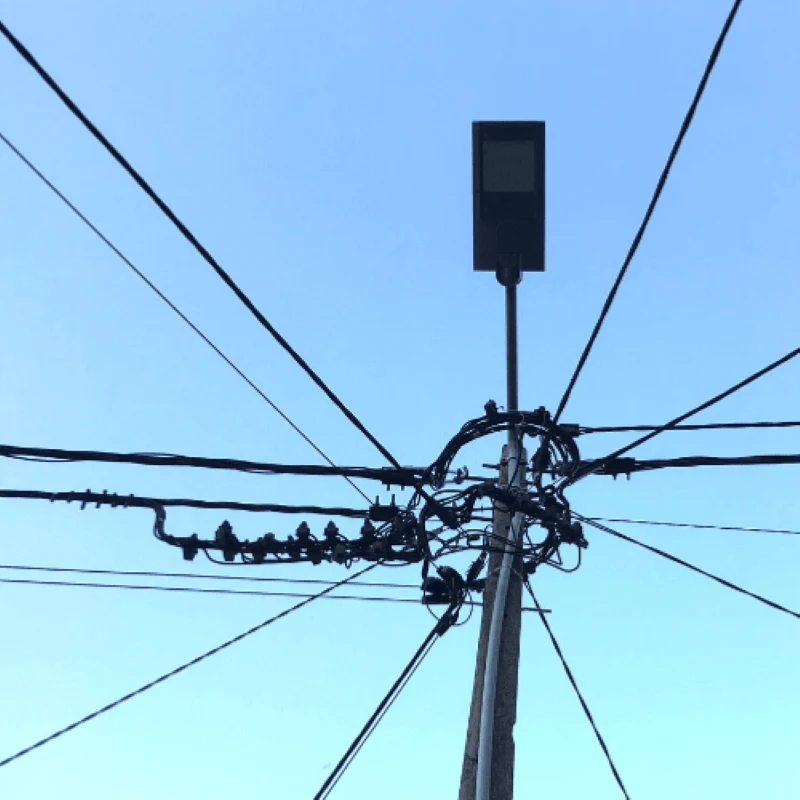 Luminaire LED urbain solaire 10W IP65