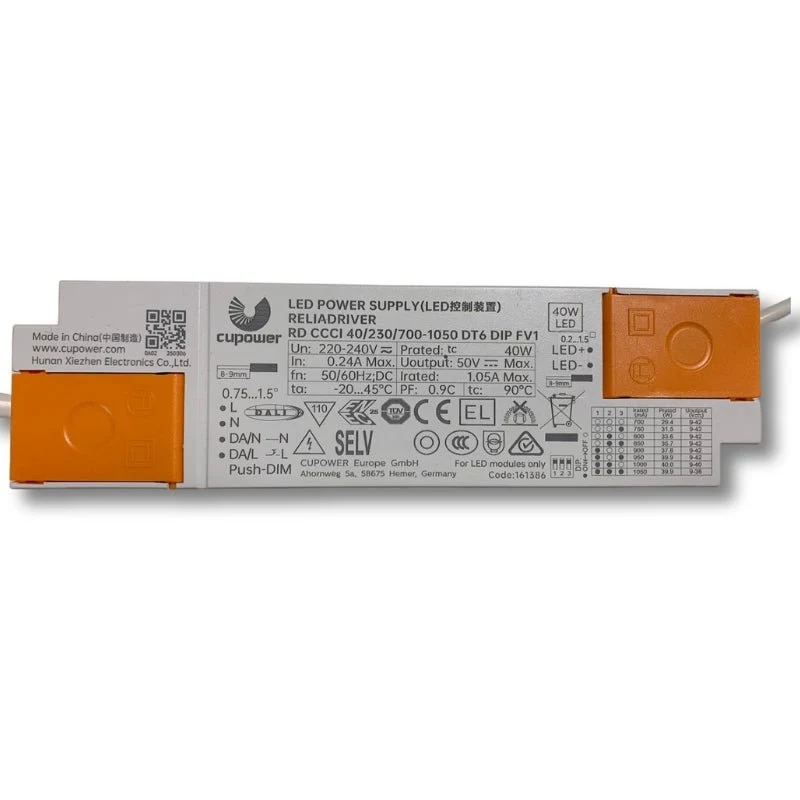Transformateur LED DALI Push Dimming 50Vdc Max 40W