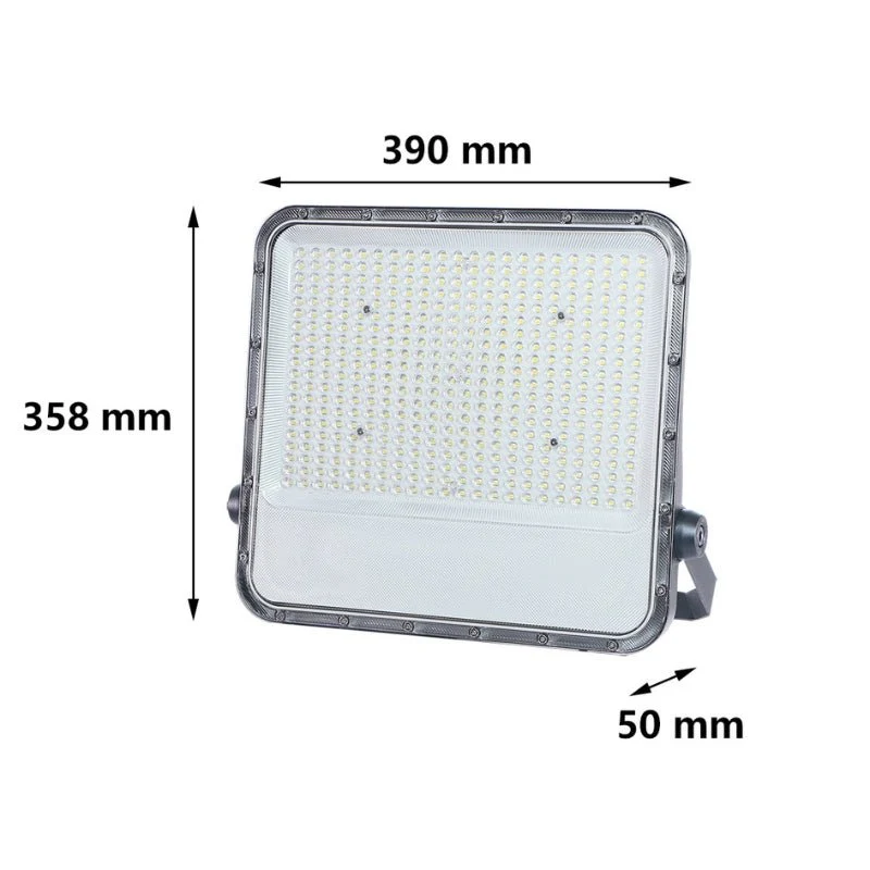 Projecteur LED Extérieur 300W IP65 120lm/W Gris