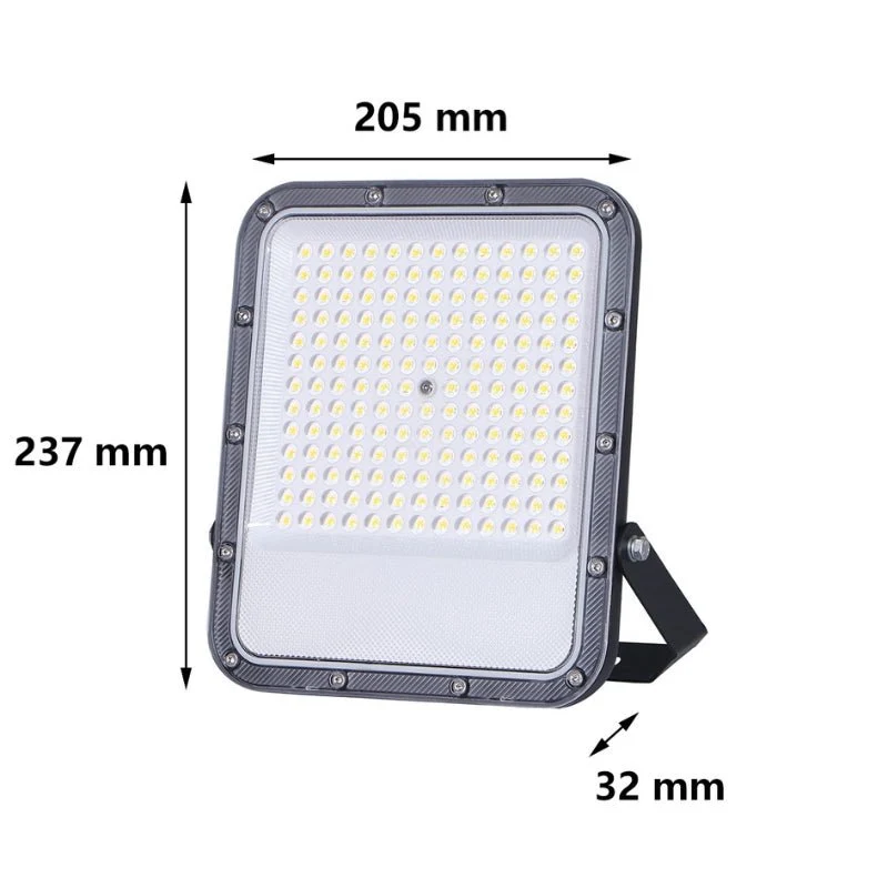 Projecteur LED Extérieur 100W IP65 120lm/W Gris