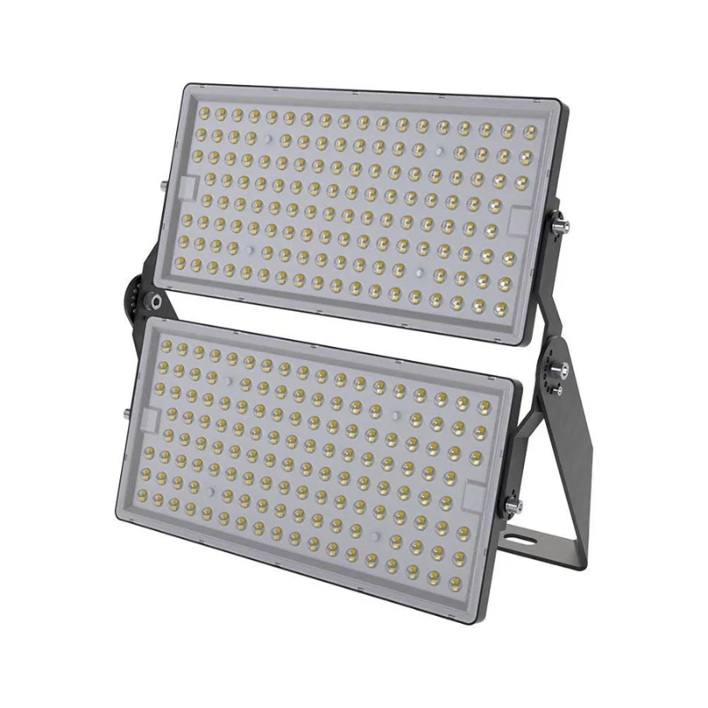 Projecteur LED Puissant 500W 135 lm/W IP65 Noir Orientable - Cable 1m