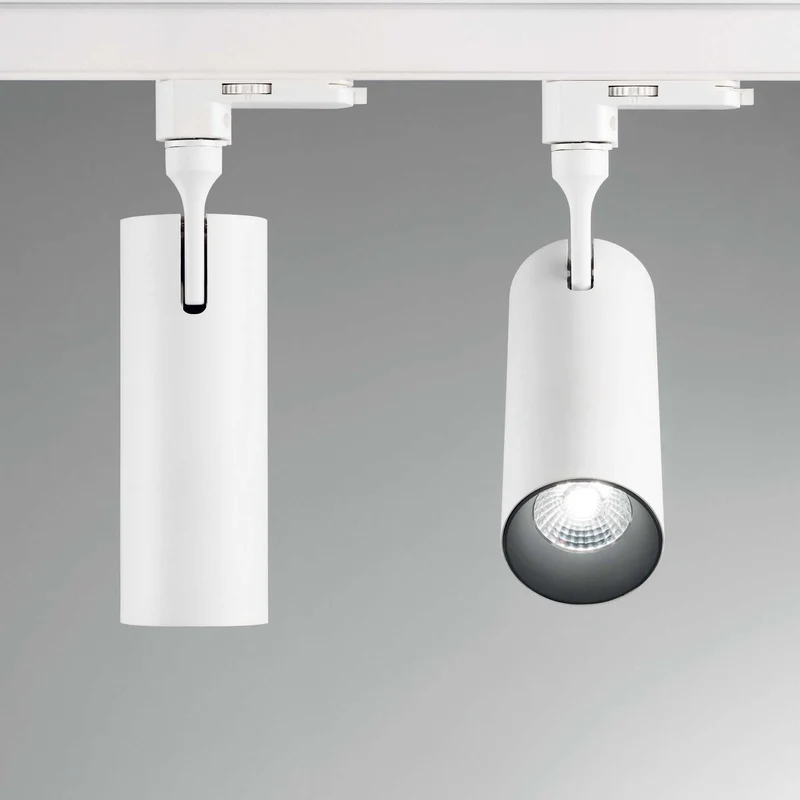 Spot sur rail 3 allumages SMILE 20W 3000K ou 4000k – Angle 24, 36 ou 50°