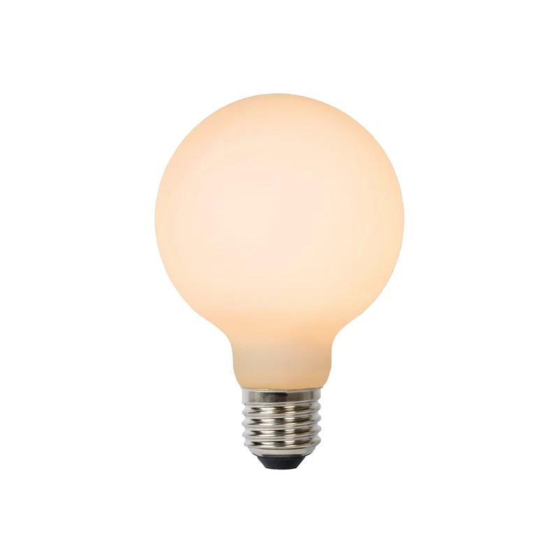 Lucide LED Filament Bulb E27 G80 Opal - 1080lm 2700K - 3-Step Dim