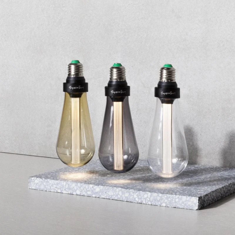 Buster + Punch Teardrop Bulb E27 ST70 Smoked bronze - 75lm 2500K - Not Dimmable