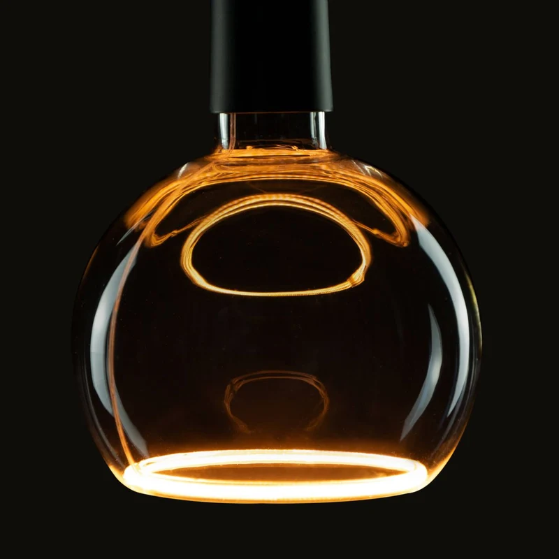 Segula Floating LED Globe E27 G200 Clear - 350lm 2200K - Dimmable