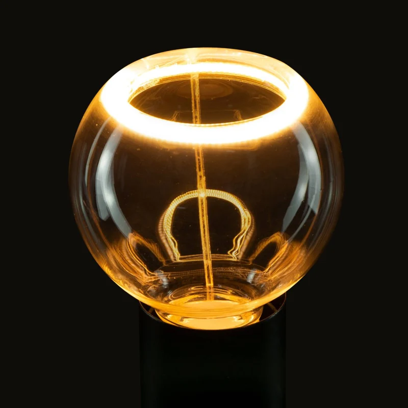 Segula Floating LED Globe E27 G150 Clear - 300lm 2200K - Dimmable