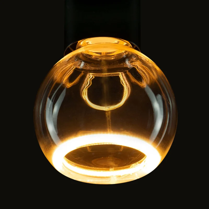 Segula Floating LED Globe E27 G125 Clear - 300lm 2200K - Dimmable