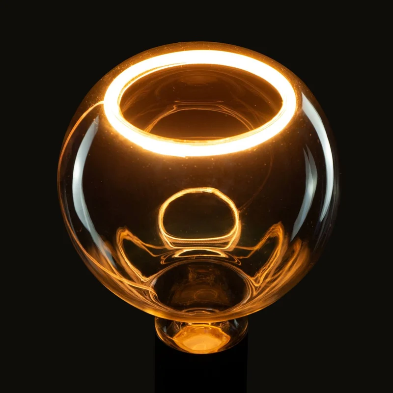 Segula Floating LED Globe E27 G125 Clear - 300lm 2200K - Dimmable