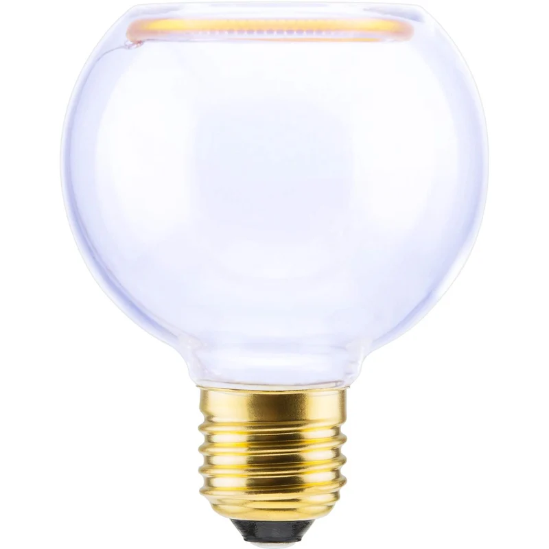 Segula Floating LED Globe E27 G80 Clear - 240lm 2200K - Dimmable
