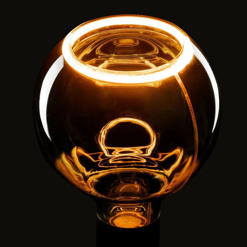 Segula Floating LED Globe E27 G150 Smokey-Grey - 260lm 1900K - Dimmable