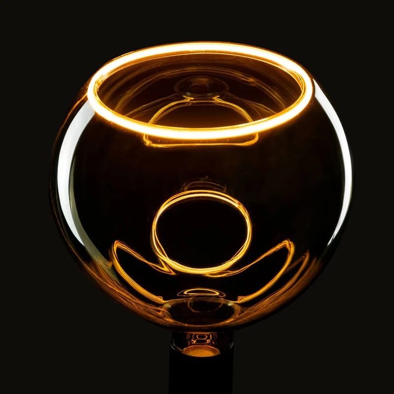 Segula Floating LED Globe E27 G125 Smokey-Grey - 220lm 1900K - Dimmable