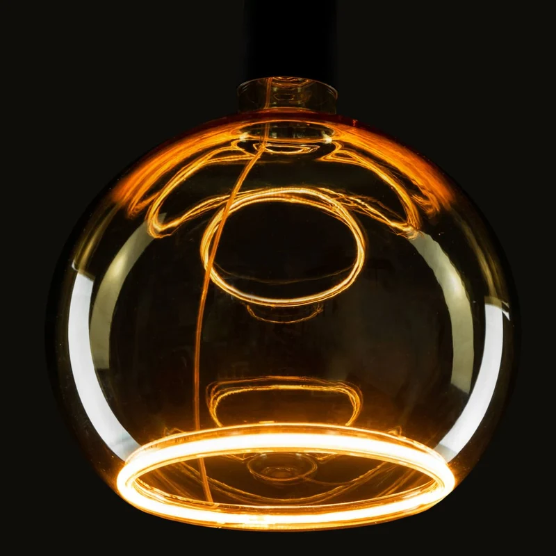 Segula Floating LED Globe E27 G300 Golden - 350lm 2200K - Dimmable
