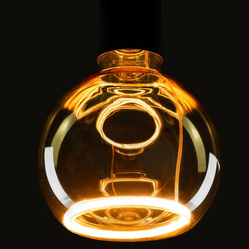 Segula Floating LED Globe E27 G200 Golden - 300lm 2200K - Dimmable
