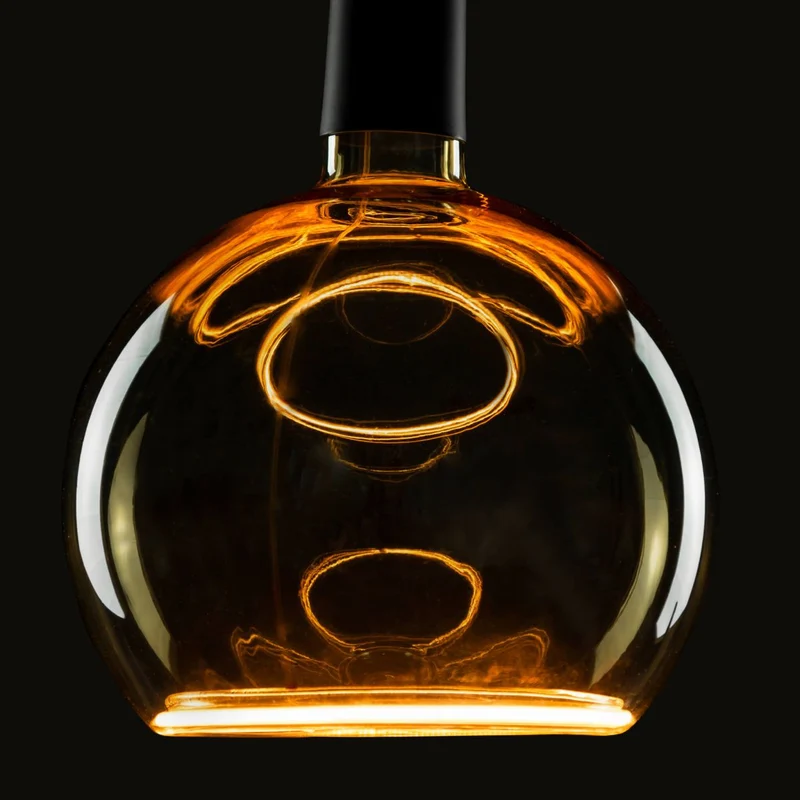 Segula Floating LED Globe E27 G125 Golden - 240lm 2200K - Dimmable