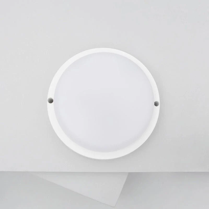 Plafonnier LED Extérieur Rond 15W Blanc IP65 Ø140 mm