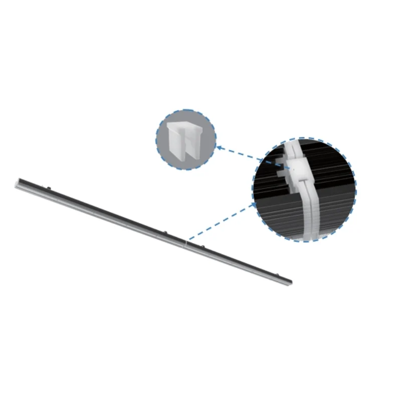 Pack de 10 - Suspension Linéaire LED 120cm 40W 130lm/W Interconnectable CCT Noir - 3000K/4200K/6400K