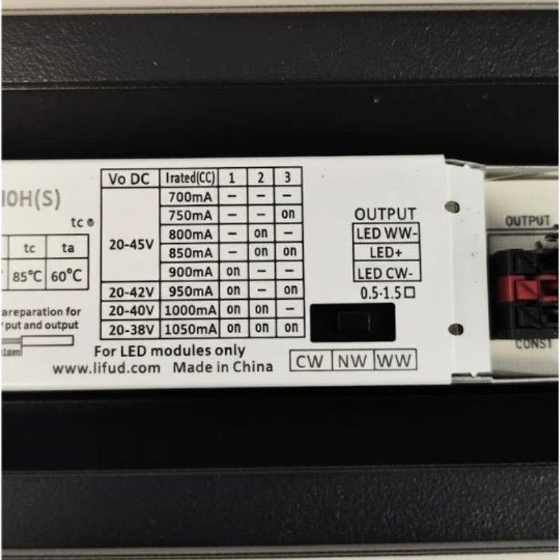 Suspension Linéaire LED 150cm 60W 130lm/W Interconnectable CCT Noir - 3000K/4200K/6400K - Pack de 10
