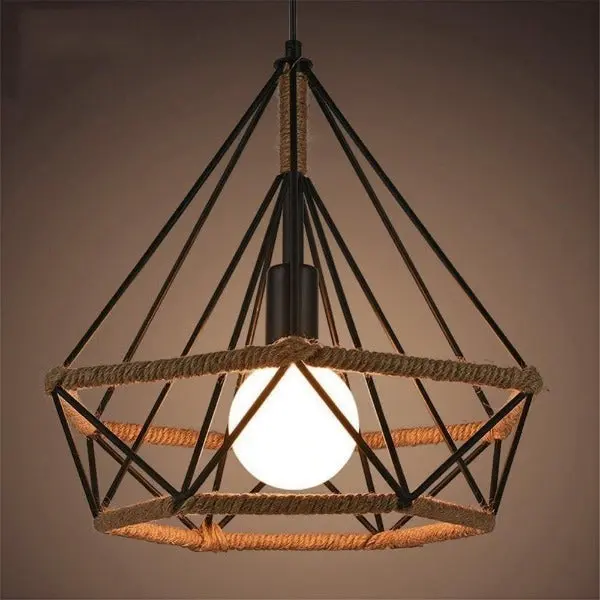 Suspension Industrielle Diamant
