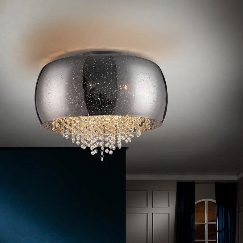 Plafonnier Verre et Cristal