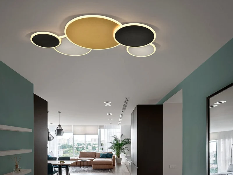 Plafonnier Salon Ronds LED