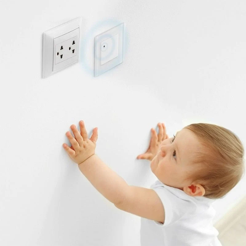 Détecteur de Mouvement Encastrable Micro Ondes Blanc