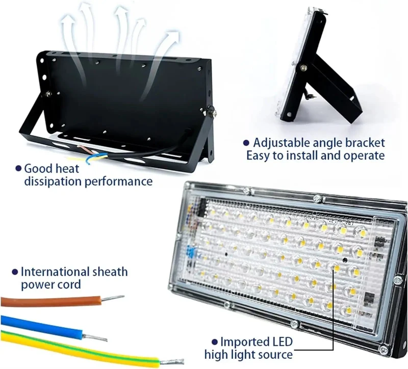 Top Shelf Led Security Flood Lights Outdoor IP65 Waterproof Spotlights For Driveways Lawns And Patios Killer Warm White Glow Built Tough For Modern Homes