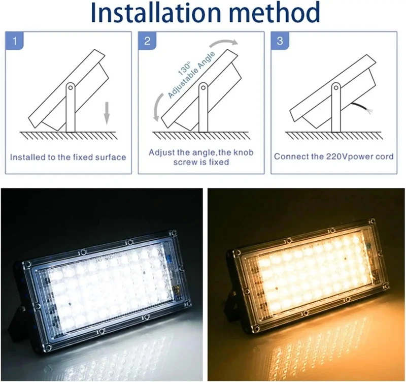 Top Shelf Led Security Flood Lights Outdoor IP65 Waterproof Spotlights For Driveways Lawns And Patios Killer Warm White Glow Built Tough For Modern Homes
